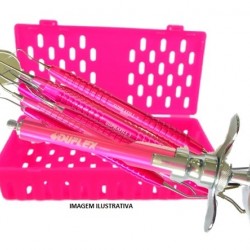 KIT PINK DE INSTRUMENTOS PERSONALIZADO