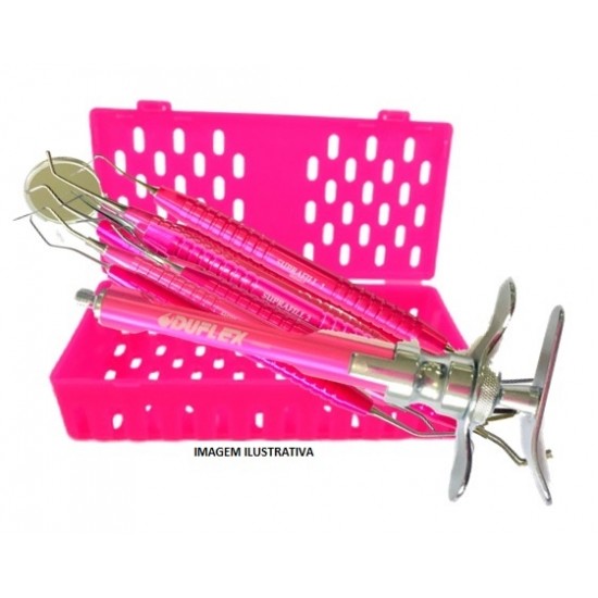 KIT PINK DE INSTRUMENTOS PERSONALIZADO